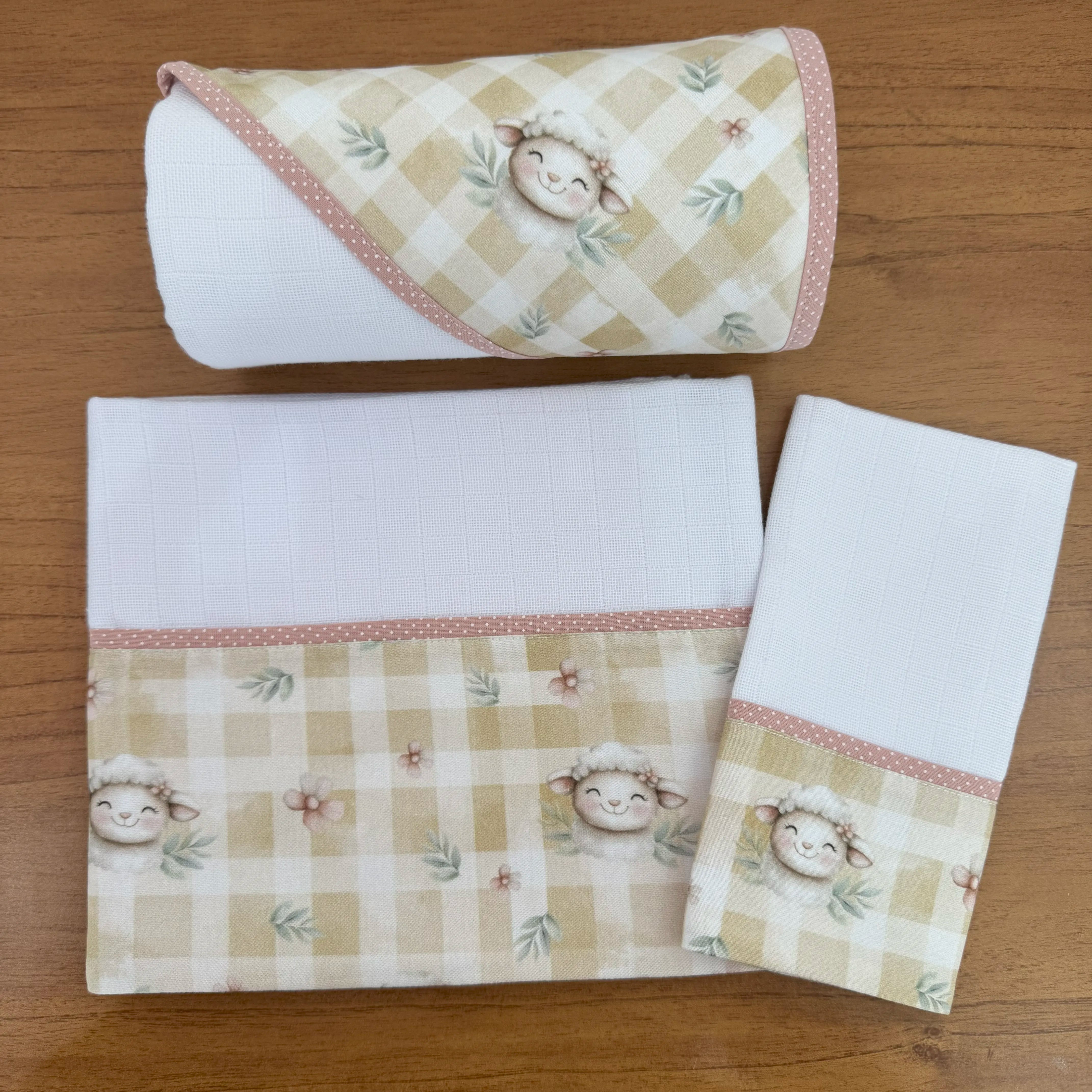 Kit Ovelhinhas 3 Peças