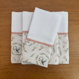 Kit Passeio 3 Peças: Fralda de Boca, Fralda de Ombro e Fralda Multiuso - Passarinhos