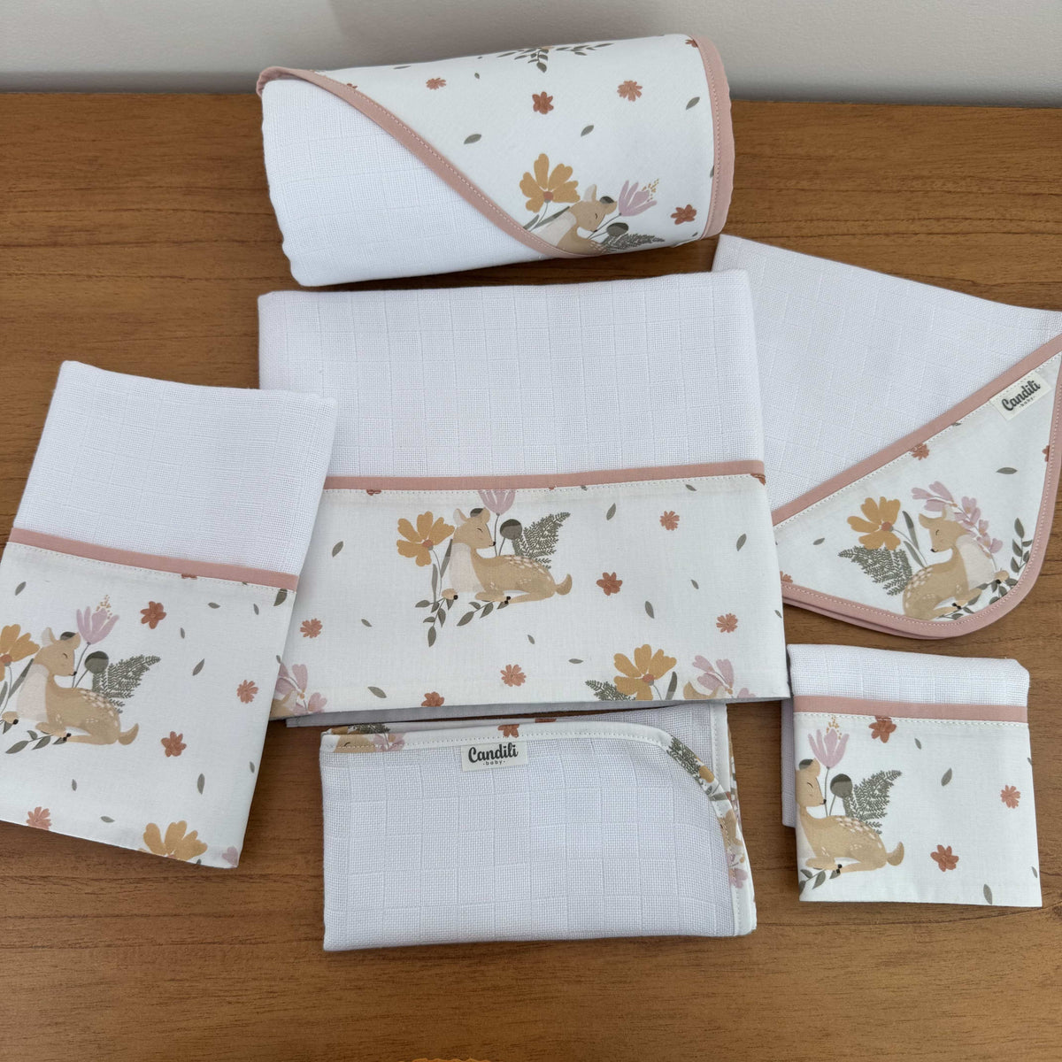 Kit Enxoval Afeto 6 Peças – Bosque Encantado