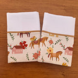 Kit Enxoval Ternura 10 peças – Cavalinhos e Flores
