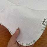 Fralda de Boca Slim Premium 100% Algodão - Folhagem