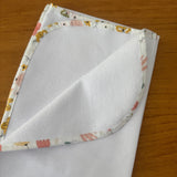 Cueiro Flanelado Premium 100% Algodão - Floral