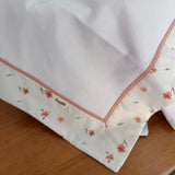 Cueiro Flanelado Premium 100% Algodão - Flores e Folhas