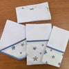 Kit Encanto 4 Peças: Fraldas de Boca e Fralda de Ombro - Estrelas