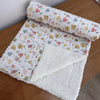 Cobertor de Bebê Carneirinho Sherpa - Floral