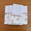 Kit Passeio 3 Peças: Fralda de Boca, Fralda de Ombro e Fralda Multiuso - Primavera