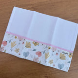 Fralda Grande Multiuso Premium 100% Algodão - Floral