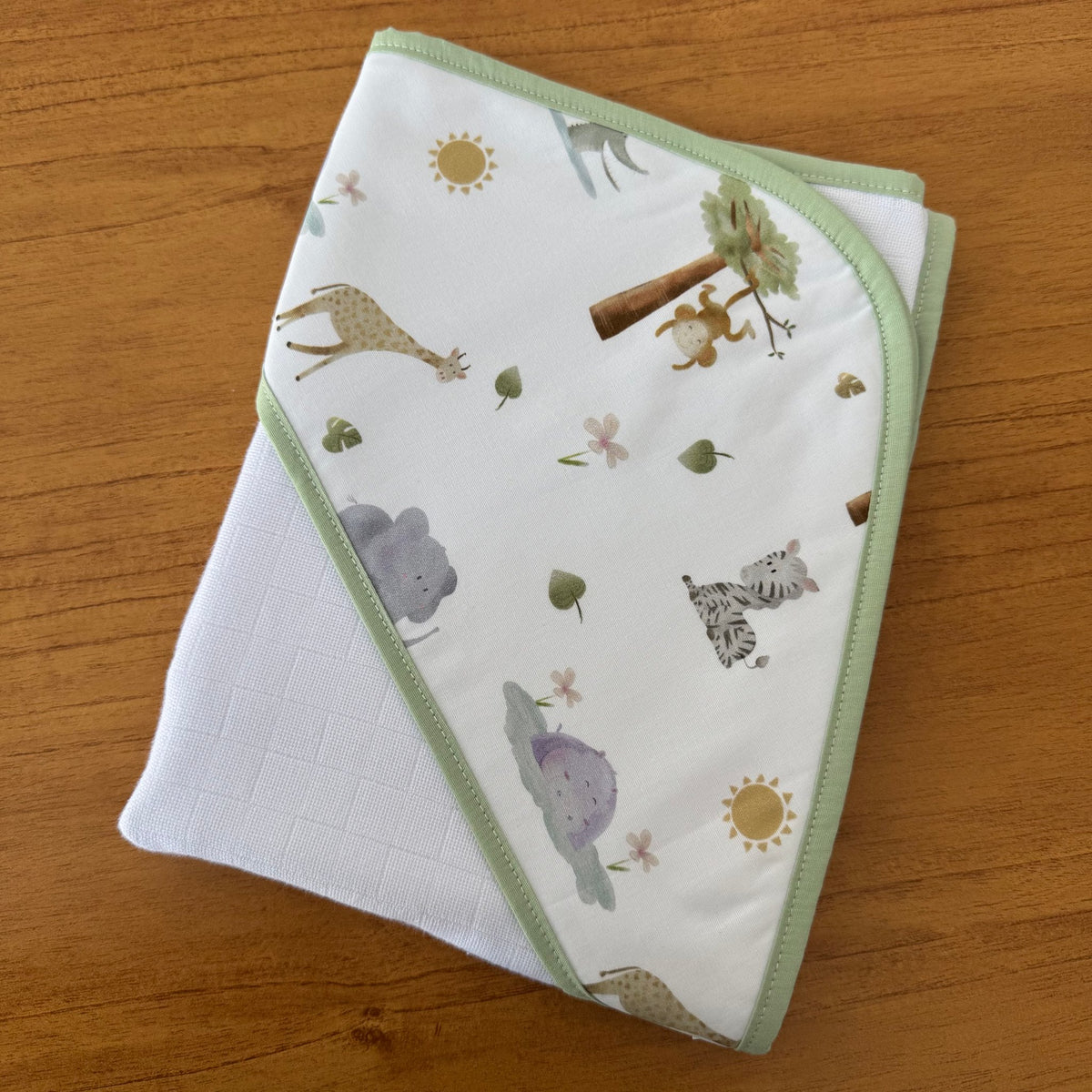 Kit Enxoval Afeto 6 Peças – Safari Banho de Sol