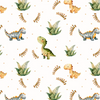 Jogo de Lençol 2 Peças - Dinossauro
